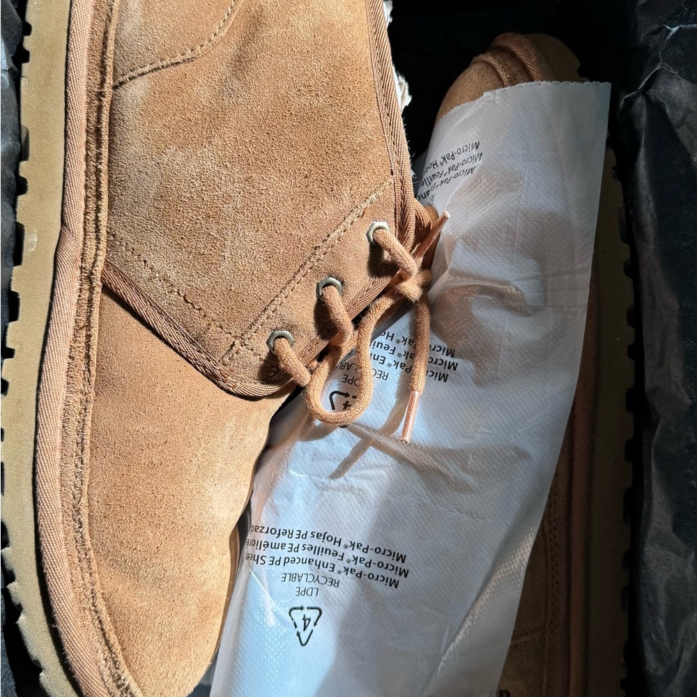UGG Men's Brown Suede Chukka Boots - Picture 4 of 5